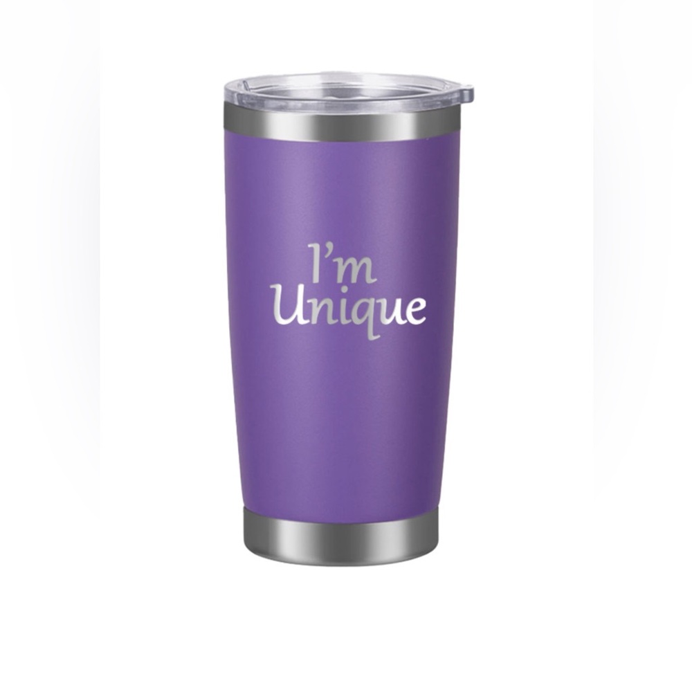 “I’m Unique” Solid Affirmation Cups ✨